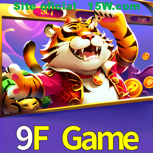 Imagem promocional da 9F Game mostrando a plataforma e suas vantagens